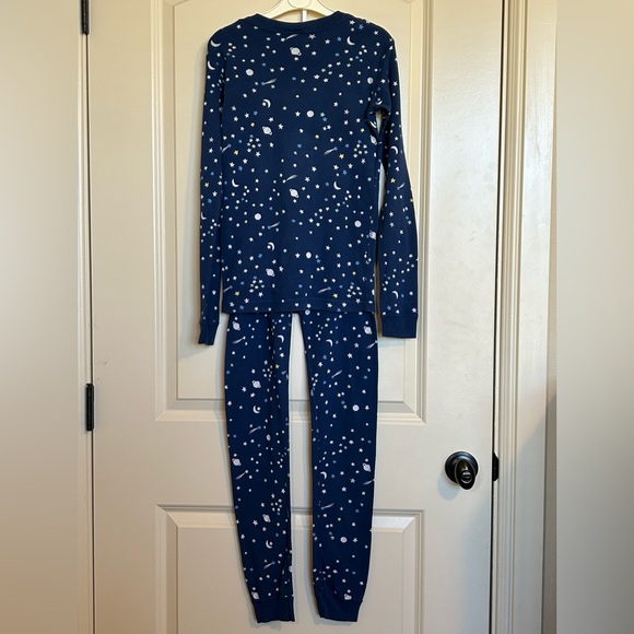Sz12 Hanna Andersson Sprinkle of Stars Organic Pajama Set - Picture 4 of 8